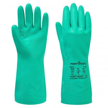 RĘKAWICE PRZECIWCHEMICZNE NITROSAFE A810 PORTWEST