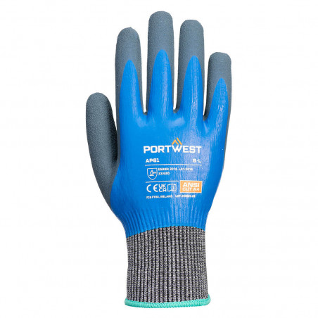 RĘKAWICE ANTYPRZECIĘCIOWE AP81 LIQUID PRO HR  PORTWEST