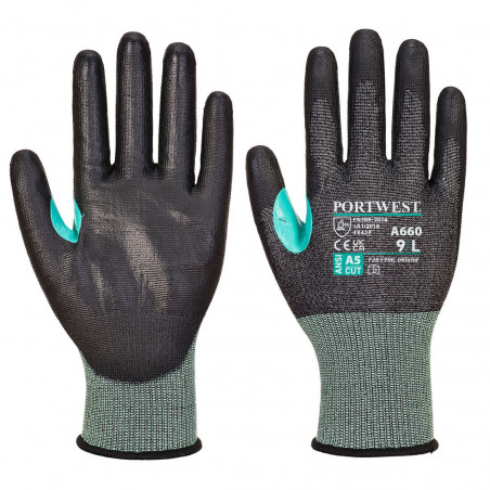 RĘKAWICE ANTYPRZECIĘCIOWE A660 CS PORTWEST Z POWLECZENIEM PU