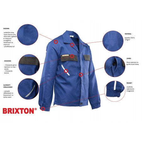 BLUZA ROBOCZA BRIXTON NATUR