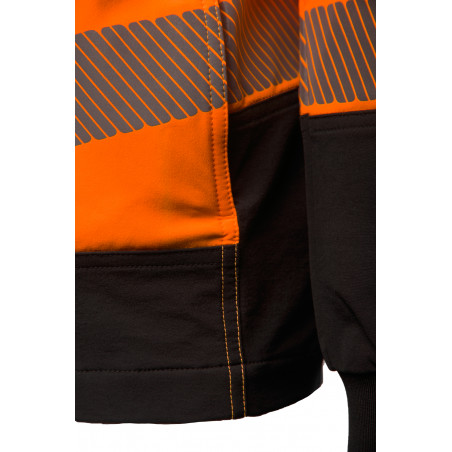 BLUZA OSTRZEGAWCZA SEVEN KINGS FLASH POMARAŃCZOWA  SKF004 POLSTAR