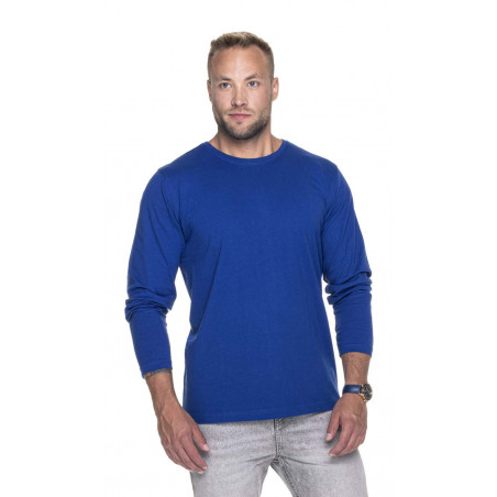 KOSZULKA T-SHIRT Z DŁUGIM RĘKAWEM VOYAGE NIEBIESKI 32 PROMOSTARS