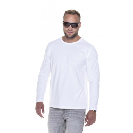 KOSZULKA T-SHIRT Z DŁUGIM RĘKAWEM VOYAGE BIAŁY 20 PROMOSTARS