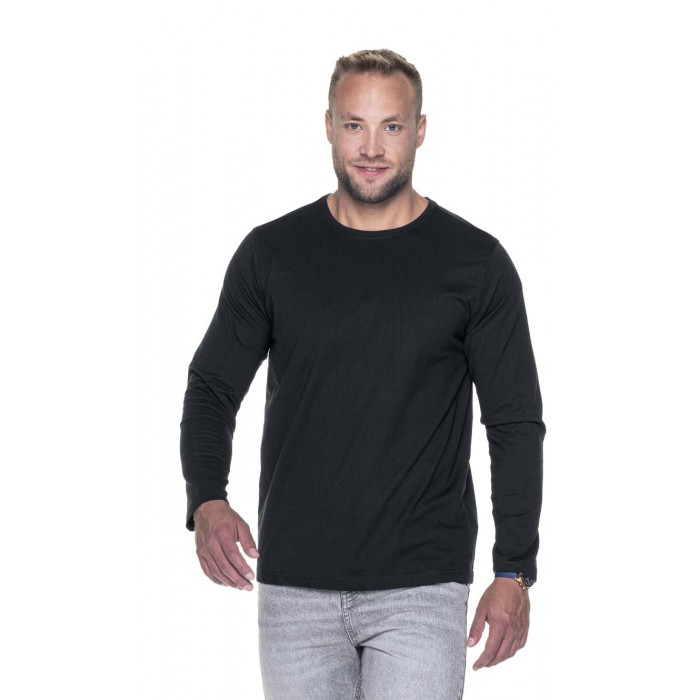 KOSZULKA T-SHIRT Z DŁUGIM RĘKAWEM VOYAGE CZARNY 26 PROMOSTARS