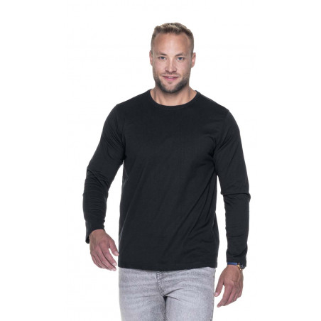 KOSZULKA T-SHIRT Z DŁUGIM RĘKAWEM VOYAGE CZARNY 26 PROMOSTARS