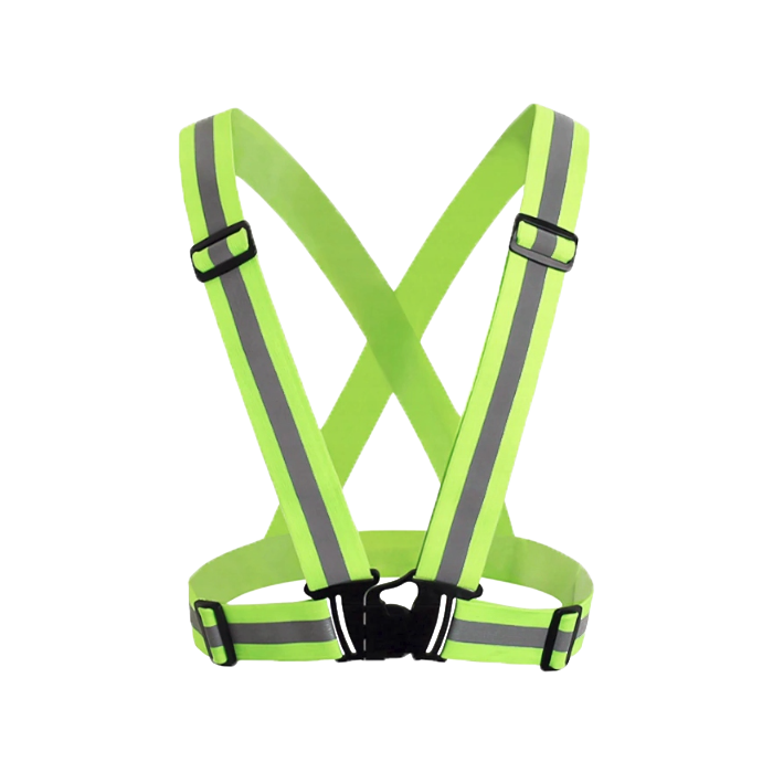 SZELKI ODBLASKOWE FLUO ZIELONE SIGMA SAFETY