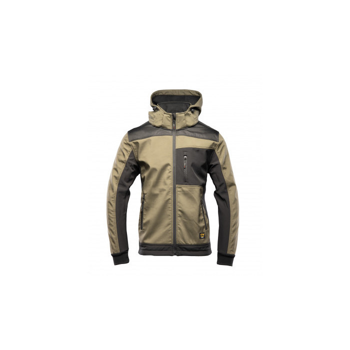 KURTKA SOFTSHELL SEVEN KING KHAKI POLSTAR