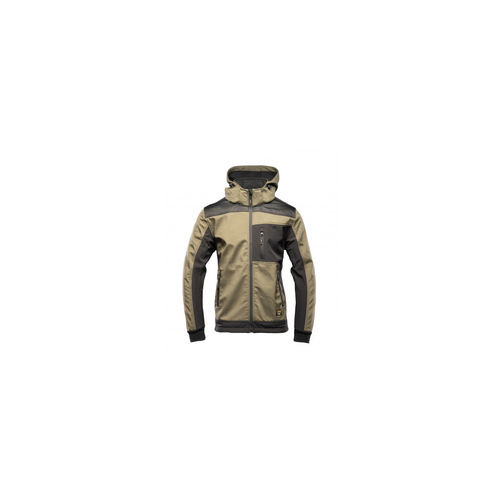 KURTKA SOFTSHELL SEVEN KING KHAKI POLSTAR