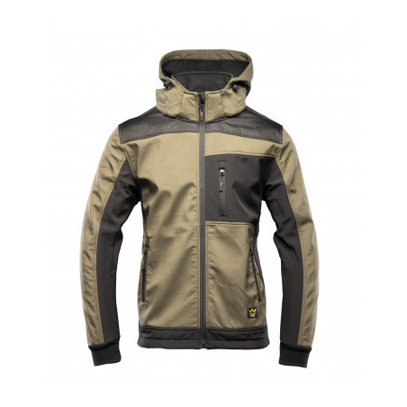 KURTKA SOFTSHELL SEVEN KING KHAKI POLSTAR