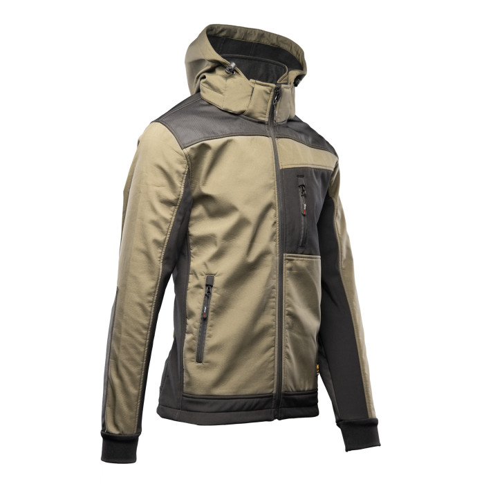 KURTKA SOFTSHELL SEVEN KING KHAKI POLSTAR