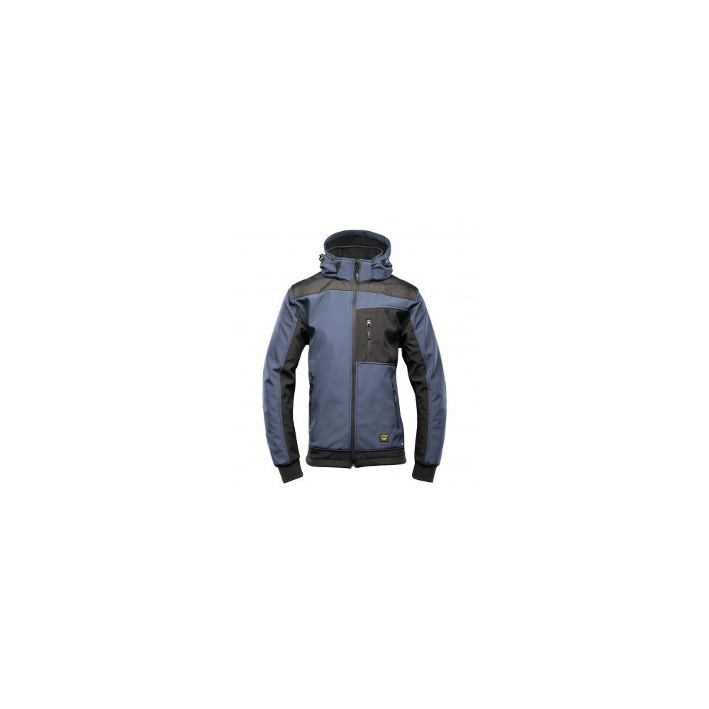 KURTKA SOFTSHELL SEVEN KING NAVY POLSTAR