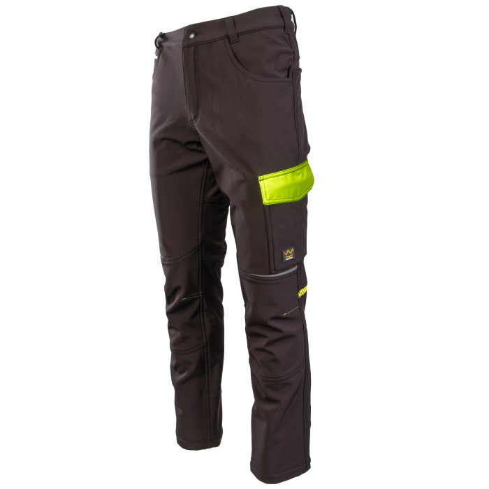 SPODNIE DO PASA SOFTSHELL OCIEPLANE  SEVEN KINGS RIVAL POLSTAR
