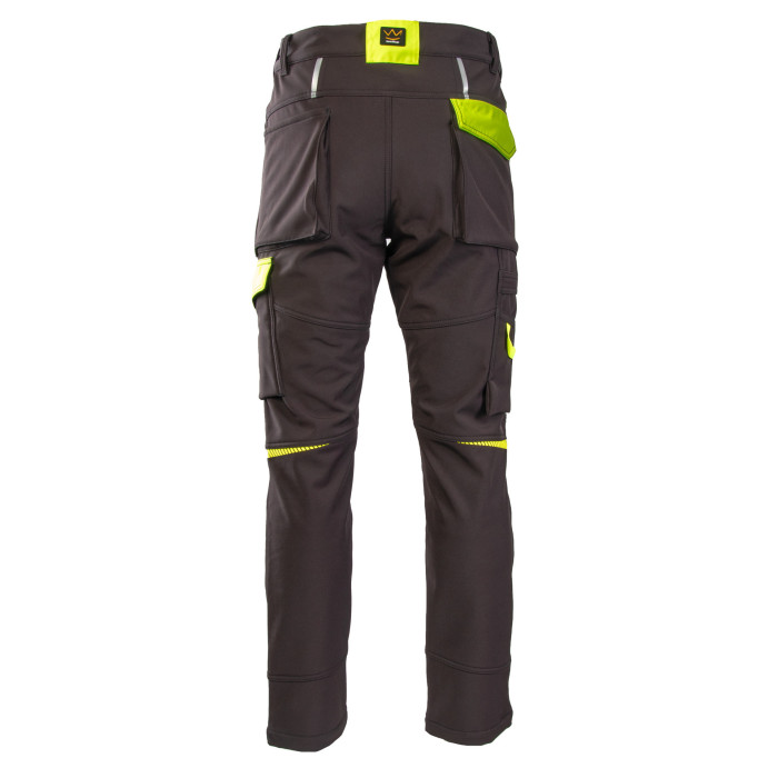SPODNIE DO PASA SOFTSHELL OCIEPLANE  SEVEN KINGS RIVAL POLSTAR
