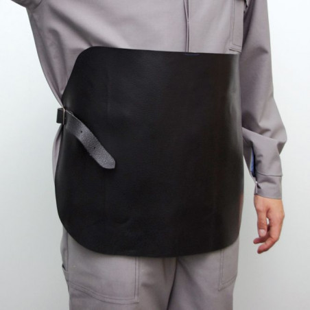 PROTECTIVE LEATHER APRON OB-1